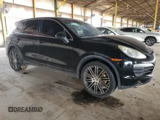 2011 Porsche Cayenne with VIN WP1AA2A29BLA00477, listed as a Copart auction lot 58501625 with 182,147 mi miles and Salvage title. Bid and sale history available at DreamBid. Image 4.