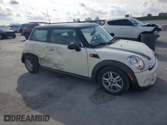 2012 MINI Hardtop with VIN WMWSU3C53CT542313, listed as a Copart auction lot 55098295 with 126,884 mi miles and Salvage Title. Bid and sale history available at DreamBid. Image 4.