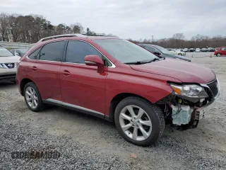 2011 Lexus RX 350 with VIN 2T2ZK1BA3BC047797, listed as a Copart auction lot 48055275 with 0 mi miles and Salvage Title. Bid and sale history available at carsss.com. Image 4.