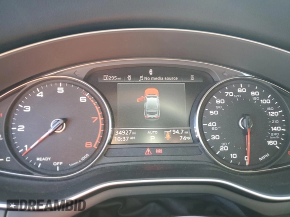 2021 Audi A5 Sportback Premium with VIN WAUABCF58MA037135, listed as a Copart auction lot 69164533 with 34,927 mi miles. Bid and sale history available at carsss.com. Image 9.