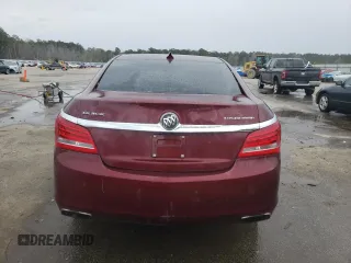 2016 Buick LaCrosse Leather with VIN 1G4GB5G35GF119168, listed as a Copart auction lot 61583625 with Not provided miles and Salvage title. Bid and sale history available at DreamBid. Image 6.