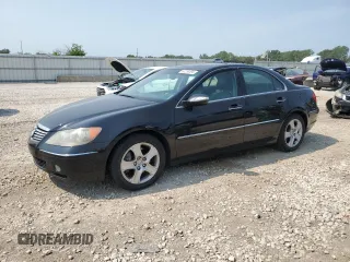 2006 Acura RL with VIN JH4KB16586C003133, listed as a Copart auction lot 63238494 with 228,039 mi miles and Salvage Title. Bid and sale history available at DreamBid. Image 1.