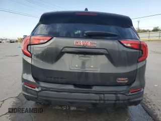 2019 GMC Terrain SLE with VIN 3GKALMEV8KL244030, listed as a Copart auction lot 53660025 with 142,220 mi miles and Salvage title. Bid and sale history available at DreamBid. Image 6.