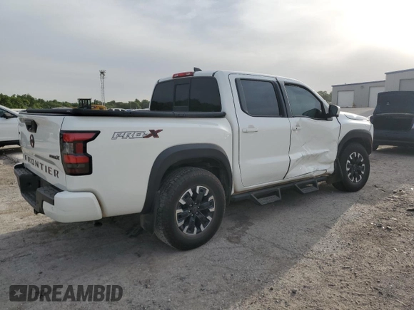 2022 Nissan Frontier SV with VIN 1N6ED1EJ2NN644110, listed as a Copart auction lot 56389655 with 32,812 mi miles and Salvage title. Bid and sale history available at DreamBid. Image 3.