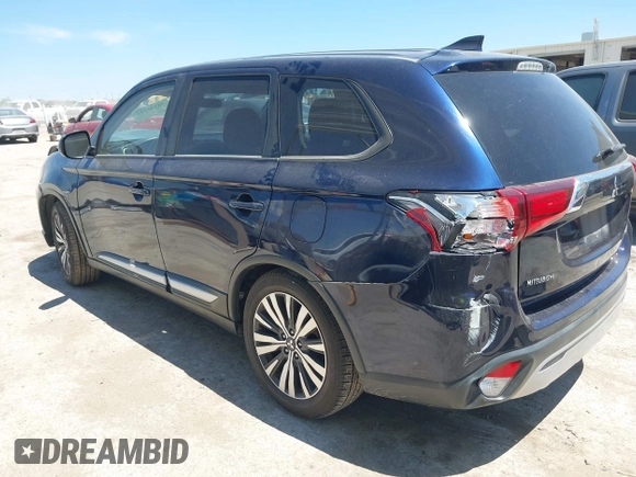 2019 Mitsubishi Outlander SE with VIN JA4AD3A38KZ007435, listed as a IAAI auction lot 42238791 with 103,169 mi miles and . Bid and sale history available at DreamBid. Image 3.