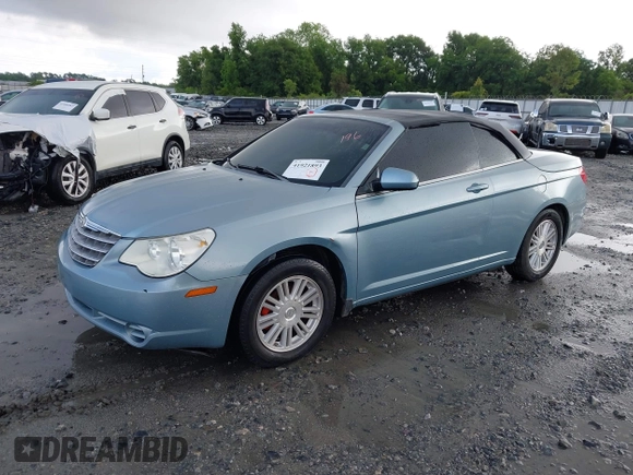 2009 Chrysler Sebring Touring with VIN 1C3LC55D89N501445, listed as a IAAI auction lot 41921893 with 166,149 mi miles and . Bid and sale history available at DreamBid. Image 2.