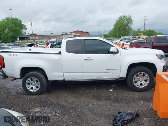 2021 Chevrolet Colorado 4WD LT z VIN 1GCHTCEA5M1244692, wystawiony jako IAAI lot #42096287 z przebiegiem 88 762 mil mil oraz . Historia ofert i sprzedaży dostępna na DreamBid. Obrazek 13.