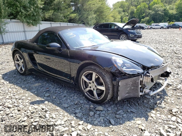 2017 Porsche 718 Boxster z VIN WP0CA2A85HS221846, wystawiony jako Copart lot #55542923 z przebiegiem 32 293 mil mil oraz . Historia ofert i sprzedaży dostępna na DreamBid. Obrazek 4.