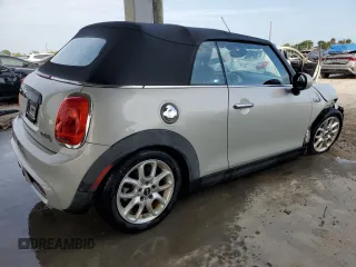 2017 MINI Convertible Cooper S with VIN WMWWG9C55H3C80705, listed as a Copart auction lot 76118554 with 39,605 mi miles and Salvage Title. Bid and sale history available at carsss.com. Image 3.