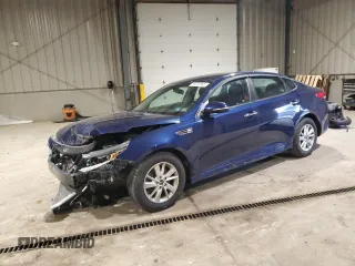 2018 Kia Optima LX z VIN 5XXGT4L38JG225981, wystawiony jako Copart lot #53051935 z przebiegiem 85 610 mil mil oraz Szkoda całkowita • Salvage title. Historia ofert i sprzedaży dostępna na DreamBid. Obrazek 1.