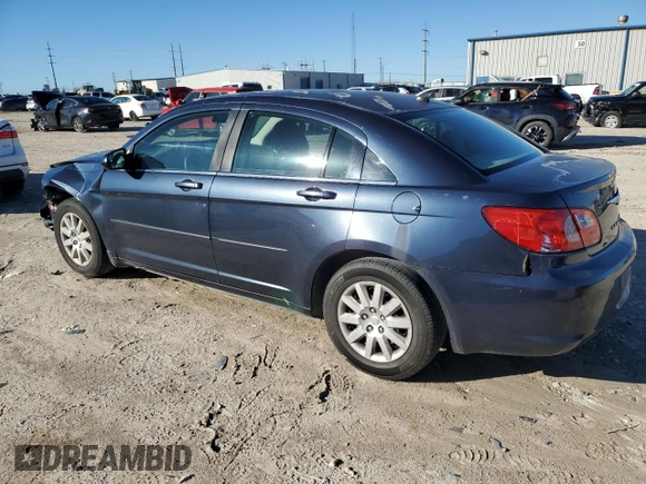 2008 Chrysler Sebring LX with VIN 1C3LC46K48N208793, listed as a Copart auction lot 81047004 with 167,791 mi miles and Salvage Title. Bid and sale history available at carsss.com. Image 2.