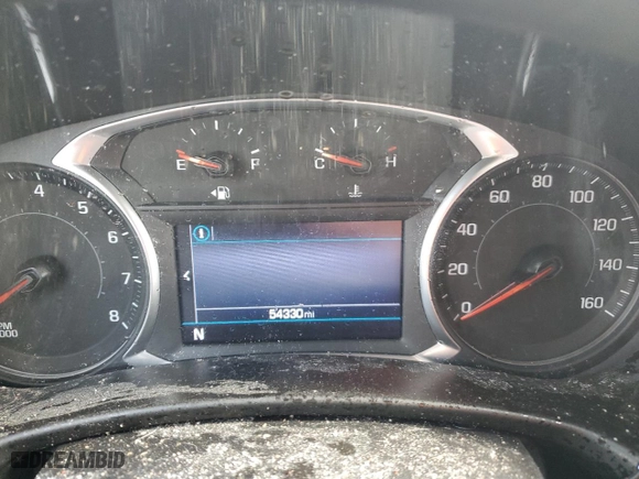 2021 Chevrolet Equinox LT with VIN 3GNAXUEV5MS161624, listed as a Copart auction lot 52389215 with 54,330 mi miles and Salvage Title. Bid and sale history available at carsss.com. Image 9.
