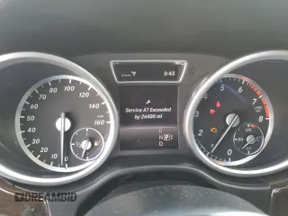 2015 Mercedes-Benz M ML 350 with VIN 4JGDA5JB1FA569935, listed as a Copart auction lot 53106585 with 26,400 mi miles and Salvage Title. Bid and sale history available at carsss.com. Image 9.