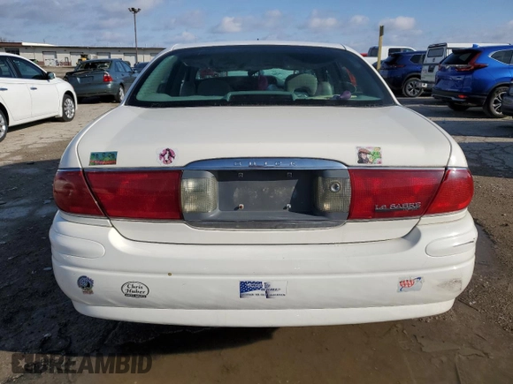 2003 Buick LeSabre Custom with VIN 1G4HP52KX3U123856, listed as a Copart auction lot 50198225 with 0 mi miles and Salvage Title. Bid and sale history available at carsss.com. Image 6.