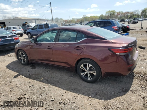 2020 Nissan Sentra SV with VIN 3N1AB8CV4LY293905, listed as a Copart auction lot 54066715 with Not Provided miles and Clean Title. Bid and sale history available at DreamBid. Image 2.