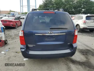 2007 Kia Sedona EX with VIN KNDMB233376163035, listed as a Copart auction lot 62410504 with 95,803 mi miles and Clean Title. Bid and sale history available at carsss.com. Image 6.