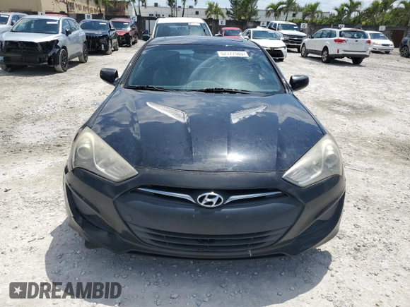 2013 Hyundai Genesis Coupe R-Spec with VIN KMHHT6KD2DU094891, listed as a Copart auction lot 52727585 with 185,203 mi miles and Clean title. Bid and sale history available at DreamBid. Image 5.