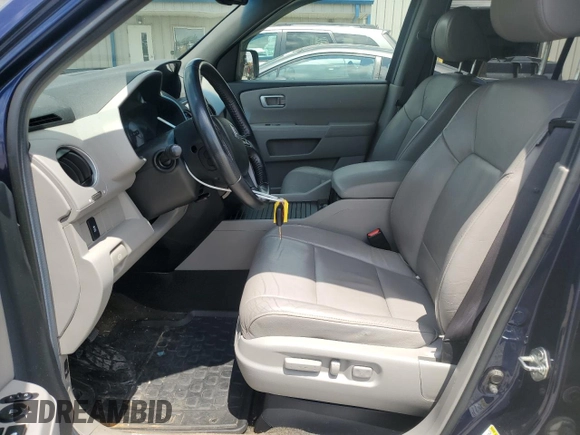2013 Honda Pilot EX-L с VIN 5FNYF3H55DB021033, выставлен на аукционе Copart как лот 57101585 с пробегом 154 885 миль миль и Списание • Salvage title. История ставок и продаж доступна на DreamBid. Изображение 7.