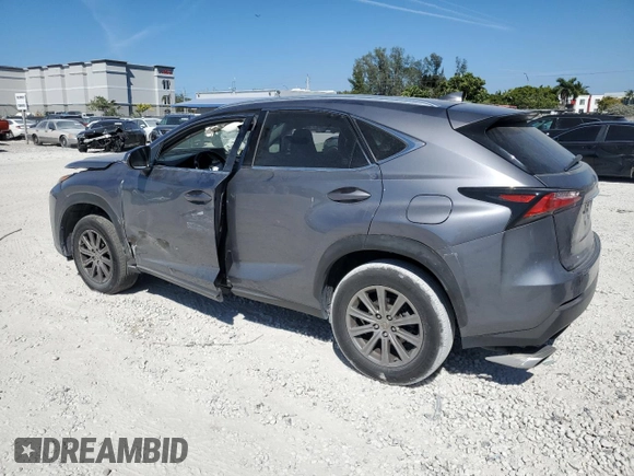 2017 Lexus NX with VIN JTJYARBZ7H2081639, listed as a Copart auction lot 49399685 with 62,218 mi miles and Salvage Title. Bid and sale history available at carsss.com. Image 2.