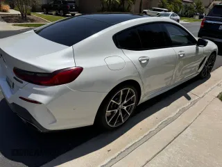 2020 BMW 8 Series M850i with VIN WBAGV8C01LBP48613, listed as a Copart auction lot 65496944 with 18,974 mi miles. Bid and sale history available at carsss.com. Image 4.