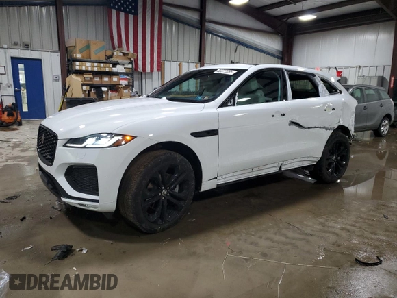 2024 Jaguar F-Pace R-Dynamic S с VIN SADCT2EXXRA736171, выставлен на аукционе Copart как лот 88077055 с пробегом 8 640 миль миль и Списание • Salvage title. История ставок и продаж доступна на DreamBid. Изображение 1.