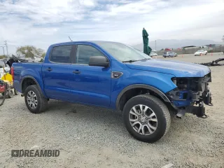 2020 Ford Ranger XL with VIN 1FTER4EH2LLA25325, listed as a Copart auction lot 49509975 with 61,780 mi miles and Salvage Title. Bid and sale history available at carsss.com. Image 4.