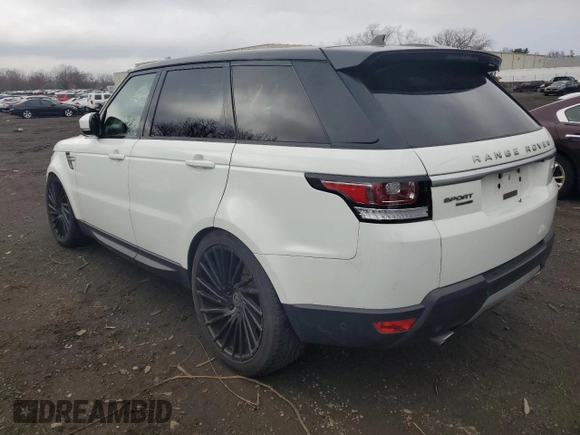 2016 Land Rover Range Rover Sport V6 HSE with VIN SALWR2PF1GA660146, listed as a Copart auction lot 51241655 with 57,282 mi miles and Salvage Title. Bid and sale history available at carsss.com. Image 2.