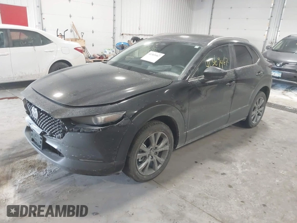 2024 Mazda CX-30 S Carbon Edition with VIN 3MVDMBCM6RM638150, listed as a IAAI auction lot 41369467 with 1,197 mi miles and . Bid and sale history available at DreamBid. Image 2.