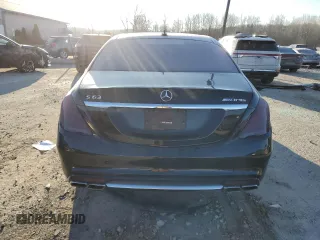 2016 Mercedes-Benz S-Class AMG S 63 with VIN WDDUG7JB2GA212530, listed as a Copart auction lot 86179514 with 143,260 mi miles and Salvage Title. Bid and sale history available at carsss.com. Image 6.