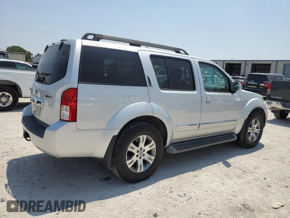2012 Nissan Pathfinder SV with VIN 5N1AR1NN8CC602227, listed as a Copart auction lot 66410634 with 115,205 mi miles and Clean Title. Bid and sale history available at carsss.com. Image 3.