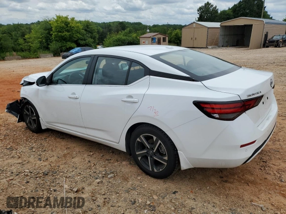 2024 Nissan Sentra SV with VIN 3N1AB8CV0RY294574, listed as a Copart auction lot 59872825 with 18,662 mi miles and Salvage title. Bid and sale history available at DreamBid. Image 2.