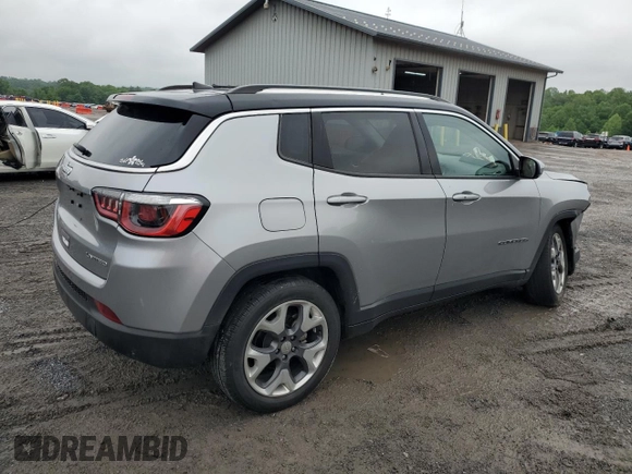 2020 Jeep Compass Limited z VIN 3C4NJCCBXLT211330, wystawiony jako Copart lot #56938845 z przebiegiem 98 968 mil mil oraz Szkoda całkowita • Salvage title. Historia ofert i sprzedaży dostępna na DreamBid. Obrazek 3.