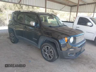 2017 Jeep Renegade Limited with VIN ZACCJADB2HPE91513, listed as a IAAI auction lot 41815588 with 118,821 mi miles and . Bid and sale history available at DreamBid. Image 1.
