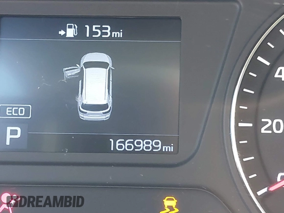 2019 Kia Sorento L with VIN 5XYPG4A39KG554287, listed as a IAAI auction lot 41760728 with 166,989 mi miles. Bid and sale history available at carsss.com. Image 16.