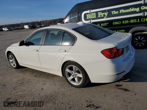 2013 BMW 3 Series 320i with VIN WBA3B1C50DF078329, listed as a Copart auction lot 85543174 with 207,120 mi miles and Salvage Title. Bid and sale history available at carsss.com. Image 2.