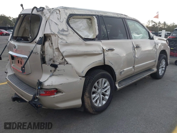 2015 Lexus GX 460 with VIN JTJBM7FX4F5100492, listed as a IAAI auction lot 41857586 with 109,534 mi miles and . Bid and sale history available at carsss.com. Image 13.