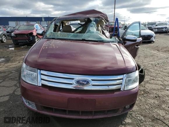 2008 Ford Taurus Limited with VIN 1FAHP25W88G125327, listed as a Copart auction lot 48890295 with 0 mi miles and Clean Title. Bid and sale history available at carsss.com. Image 5.