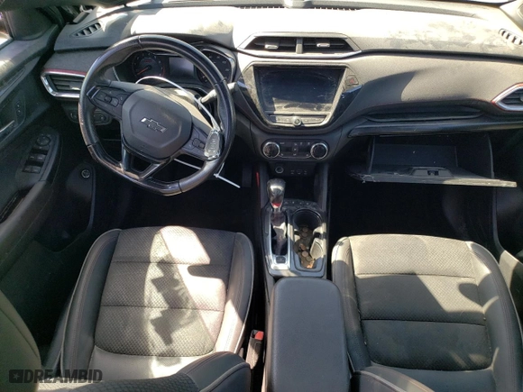 2021 Chevrolet TrailBlazer RS with VIN KL79MTSL1MB128789, listed as a Copart auction lot 54122514 with 22,930 mi miles and Salvage Title. Bid and sale history available at carsss.com. Image 8.