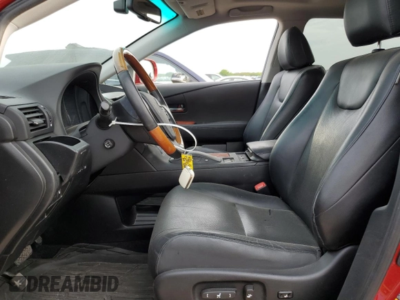 2010 Lexus RX 350 with VIN 2T2BK1BA4AC012430, listed as a Copart auction lot 50730655 with 102,822 mi miles and Salvage Title. Bid and sale history available at DreamBid. Image 7.