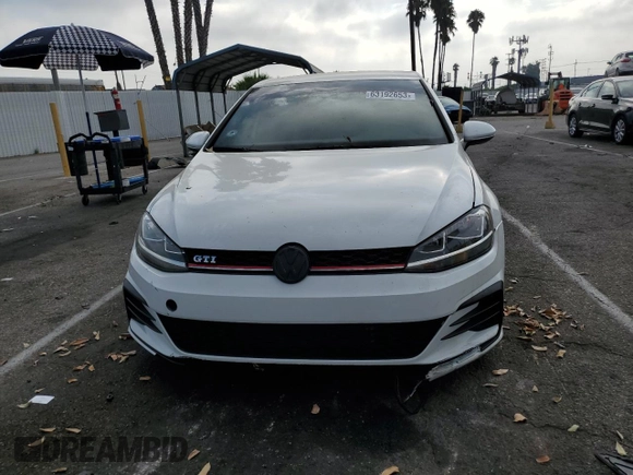 2018 Volkswagen Golf GTI S with VIN 3VW447AU7JM288045, listed as a Copart auction lot 63192653 with 35,729 mi miles. Bid and sale history available at carsss.com. Image 5.