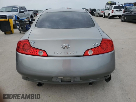 2004 Infiniti G35 Coupe w/Leather with VIN JNKCV54E24M306695, listed as a Copart auction lot 51371905 with 154,343 mi miles and Clean Title. Bid and sale history available at carsss.com. Image 6.