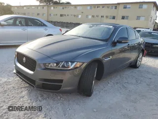 2017 Jaguar XE with VIN SAJAJ4BN7HA978102, listed as a Copart auction lot 50295385 with 161,356 mi miles and Clean Title. Bid and sale history available at DreamBid. Image 1.