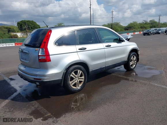 2010 Honda CR-V EX with VIN JHLRE3H55AC010018, listed as a IAAI auction lot 41517738 with 122,490 mi miles. Bid and sale history available at carsss.com. Image 4.