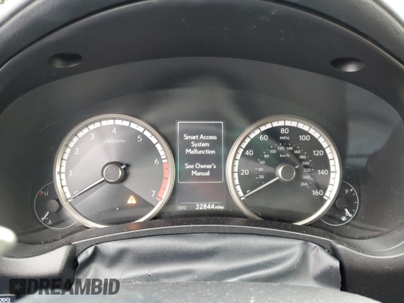 2021 Lexus NX 300 F Sport with VIN JTJSARDZ5M2251025, listed as a Copart auction lot 57950625 with 32,844 mi miles and Salvage title. Bid and sale history available at DreamBid. Image 9.