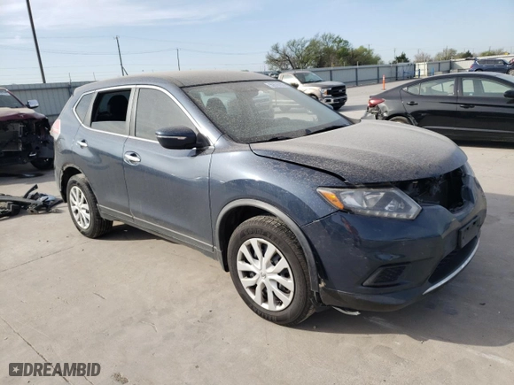 2015 Nissan Rogue SV with VIN KNMAT2MV4FP581998, listed as a Copart auction lot 50576705 with 138,517 mi miles and Salvage Title. Bid and sale history available at carsss.com. Image 4.