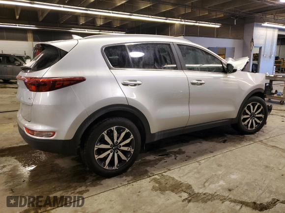 2018 Kia Sportage EX with VIN KNDPN3AC6J7324394, listed as a Copart auction lot 45416665 with 82,494 mi miles and Salvage Title. Bid and sale history available at DreamBid. Image 3.