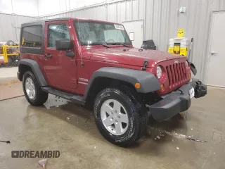2012 Jeep Wrangler Sport with VIN 1C4GJWAG3CL122090, listed as a Copart auction lot 85251384 with 16,183 mi miles and Clean title. Bid and sale history available at DreamBid. Image 4.