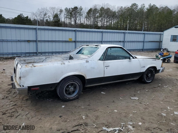 1981 Chevrolet El Camino with VIN 1GCCW80JXBD431816, listed as a Copart auction lot 46290535 with 22,666 mi miles and Salvage Title. Bid and sale history available at carsss.com. Image 3.