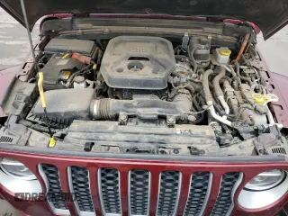 2021 Jeep Wrangler Unlimited Sahara с VIN 1C4JJXP6XMW676754, выставлен на аукционе Copart как лот 58538655 с пробегом 49 785 миль миль и Списание • Salvage title. История ставок и продаж доступна на DreamBid. Изображение 12.