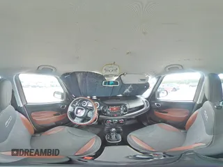2014 FIAT 500L Trekking with VIN ZFBCFADH5EZ021708, listed as a Copart auction lot 60093615 with 160,414 mi miles and Salvage title. Bid and sale history available at DreamBid. Image 15.